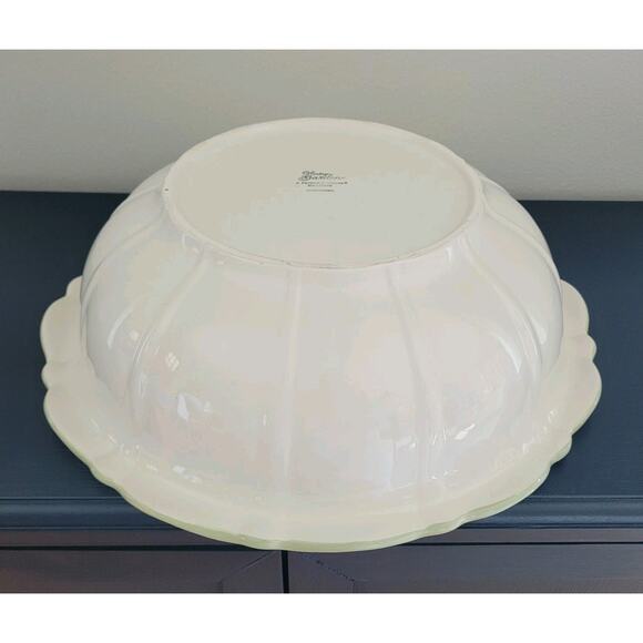 Princess House Vintage Garden Pitcher and Bowl Set #1492A & #1492B - Picture 7 of 16